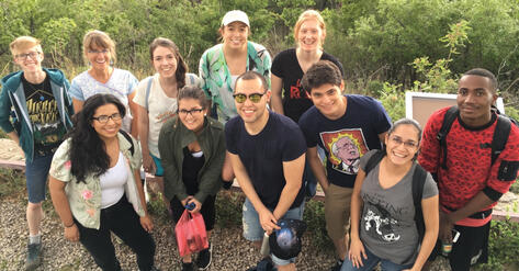 SDSS REU 2016 co-hort at Apache Point Observatory in Sunspot, NM